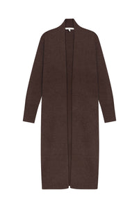 FAYE LONGLINE CASHMERE CARDIGAN