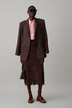 Load image into Gallery viewer, CLAUDIA JACKET | DARK CHOCOLATE LINEN