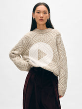 Load image into Gallery viewer, Alpaca Blend Nordic Crewneck