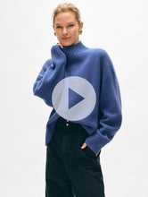 Load image into Gallery viewer, Cashmere Waffle Standneck