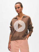 Load image into Gallery viewer, Cashmere Easy Polo