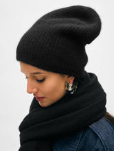 Load image into Gallery viewer, Cashmere Plush Rib Beanie