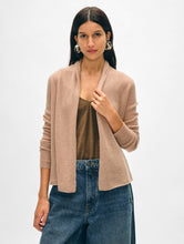 Load image into Gallery viewer, Cashmere Mini Trapeze Cardigan