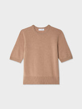 Load image into Gallery viewer, Cashmere Elbow Sleeve Tee