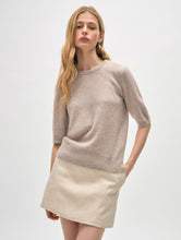 Load image into Gallery viewer, Cashmere Elbow Sleeve Tee