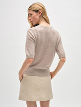 Load image into Gallery viewer, Cashmere Elbow Sleeve Tee