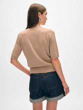 Load image into Gallery viewer, Cashmere Elbow Sleeve Tee