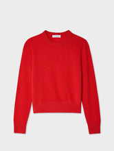 Load image into Gallery viewer, Cashmere Shrunken Crewneck