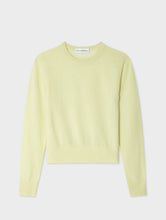 Load image into Gallery viewer, Cashmere Shrunken Crewneck