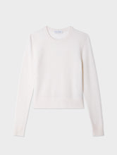 Load image into Gallery viewer, Cashmere Shrunken Crewneck