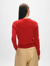 Load image into Gallery viewer, Cashmere Shrunken Crewneck