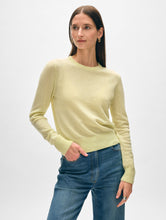 Load image into Gallery viewer, Cashmere Shrunken Crewneck