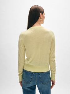 Cashmere Shrunken Crewneck