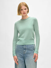 Load image into Gallery viewer, Cashmere Shrunken Crewneck