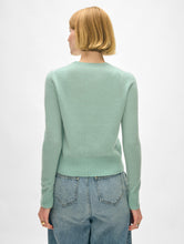 Load image into Gallery viewer, Cashmere Shrunken Crewneck