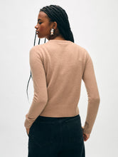 Load image into Gallery viewer, Cashmere Shrunken Crewneck