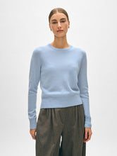 Load image into Gallery viewer, Cashmere Shrunken Crewneck