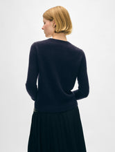 Load image into Gallery viewer, Cashmere Shrunken Crewneck