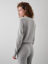 Load image into Gallery viewer, Cashmere Rib Trim Sweatshirt