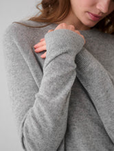 Load image into Gallery viewer, Cashmere Rib Trim Sweatshirt