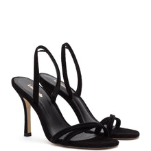 Load image into Gallery viewer, Annie Sandal In Black Suede