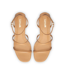 Load image into Gallery viewer, Gio Sandal In Tan Leather