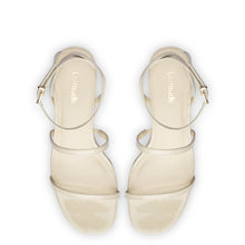 Load image into Gallery viewer, Gio Sandal In Ivory Patent Leather