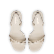 Load image into Gallery viewer, Annie Sandal In Ivory Leather