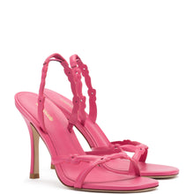 Load image into Gallery viewer, Margherita Sandal In Pink Leather