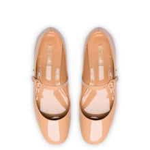 Load image into Gallery viewer, Blair Ballet Flat In Tan Patent Leather