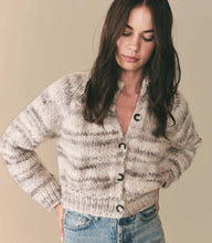 Load image into Gallery viewer, NEWBURY CARDIGAN -- BIRCH BARK SPACE DYE