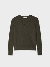 Load image into Gallery viewer, Cashmere Classic-Fit V Neck