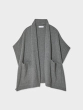 Load image into Gallery viewer, Merino Cashmere Open Poncho