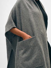 Load image into Gallery viewer, Merino Cashmere Open Poncho