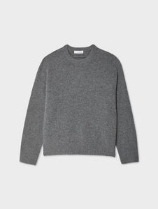 Cashmere Saddle Sleeve Crewneck