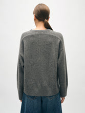 Load image into Gallery viewer, Cashmere Saddle Sleeve Crewneck