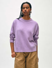 Load image into Gallery viewer, Cashmere Saddle Sleeve Crewneck