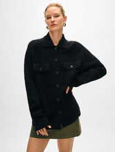 Load image into Gallery viewer, Cashmere Luxe Button Down Shacket