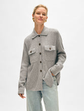 Load image into Gallery viewer, Cashmere Luxe Button Down Shacket