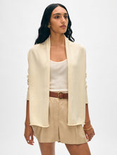 Load image into Gallery viewer, Organic Cotton Mini Trapeze Cardigan