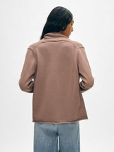 Load image into Gallery viewer, Organic Cotton Mini Trapeze Cardigan