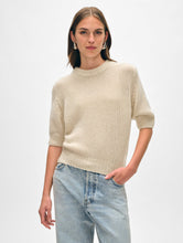 Load image into Gallery viewer, Cashmere Puff Sleeve Crewneck