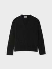 Load image into Gallery viewer, Cashmere Relaxed V Neck