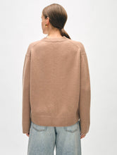 Load image into Gallery viewer, Cashmere Relaxed V Neck