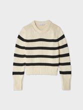 Load image into Gallery viewer, Organic Cotton Striped Crewneck