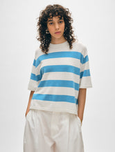 Load image into Gallery viewer, Cashmere Striped Easy Tee