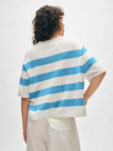 Load image into Gallery viewer, Cashmere Striped Easy Tee