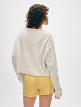 Load image into Gallery viewer, Cashmere Cuffed V Neck