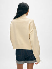 Load image into Gallery viewer, Organic Cotton Cropped Standneck