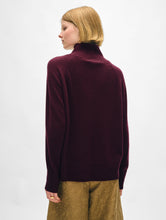 Load image into Gallery viewer, Cashmere Rib Trim Standneck